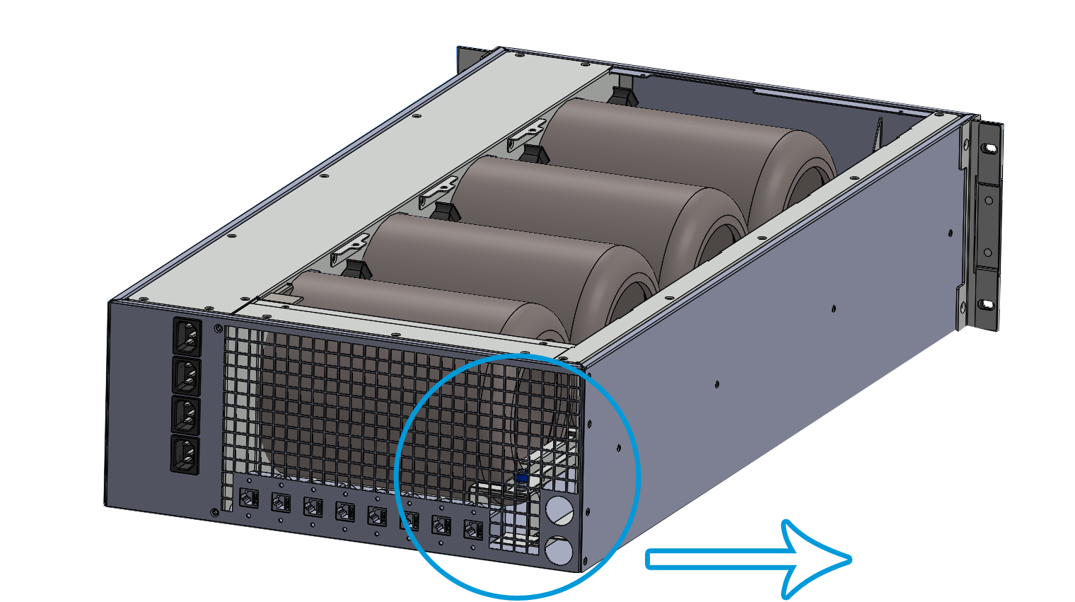 Our Custom Chassis designed for Mac Pros