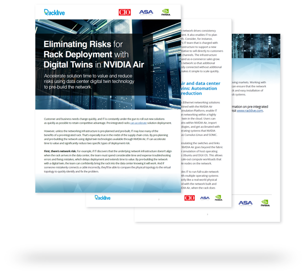 Eliminating Risks for Rack Deployment Whitepaper